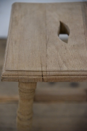 アンティーク　スツール　剥離　フレンチ　サイドテーブル　花台