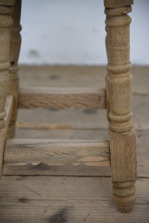 アンティーク　スツール　剥離　フレンチ　サイドテーブル　花台