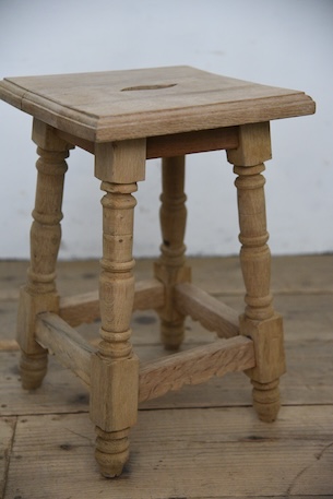 アンティーク　スツール　剥離　フレンチ　サイドテーブル　花台