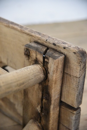 アンティーク　スツール　フレンチ　花台　オールド　腰掛け