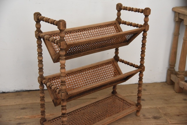 アンティーク　ブックスタンド　剥離　ディスプレイ台　フレンチ