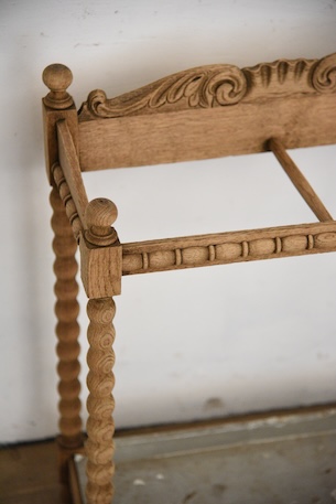 アンティーク　アンブレラスタンド　剥離　スティックスタンド　フレンチ　傘立て