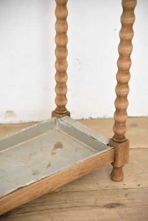 アンティーク　アンブレラスタンド　剥離　スティックスタンド　フレンチ　傘立て