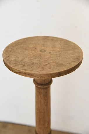 アンティーク　ハイスタンド　花台　フラワースタンド　剥離　フレンチ　１