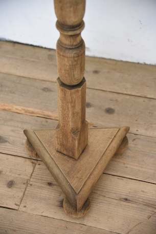 アンティーク　ハイスタンド　花台　フラワースタンド　剥離　フレンチ　１