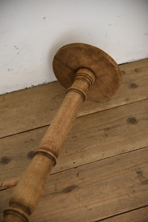 アンティーク　ハイスタンド　花台　フラワースタンド　剥離　フレンチ　１