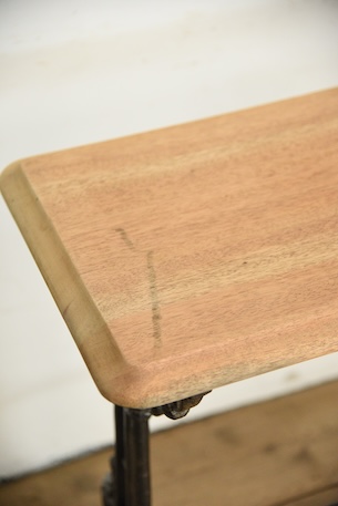 アンティーク　鉄脚　テーブル　サイドテーブル　カフェテーブル　フレンチ