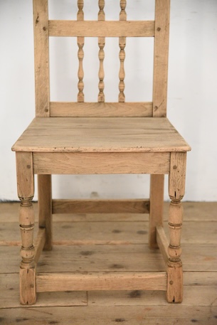 アンティーク　フレンチ　ダイニングチェア　剥離　ロレーヌ　３