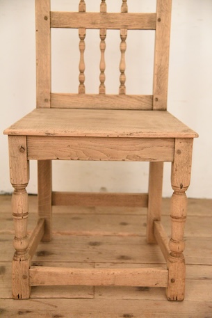 アンティーク　フレンチ　ダイニングチェア　剥離　ロレーヌ　６