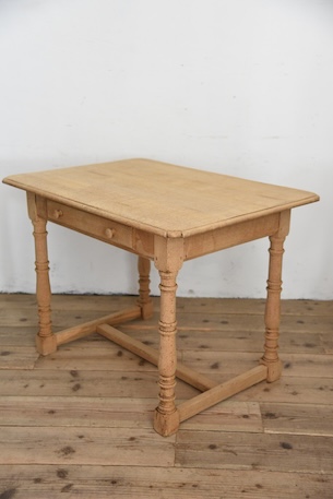 アンティーク　ドロワーテーブル　剥離　フレンチ　デスク