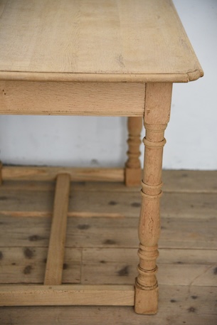 アンティーク　ドロワーテーブル　剥離　フレンチ　デスク