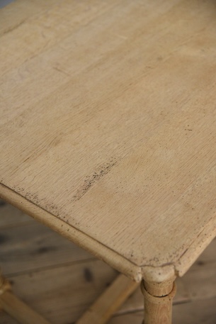 アンティーク　ドロワーテーブル　剥離　フレンチ　デスク