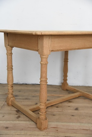 アンティーク　ドロワーテーブル　剥離　フレンチ　デスク