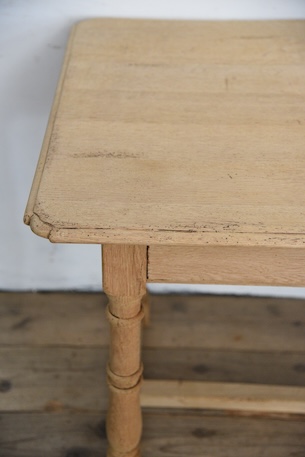 アンティーク　ドロワーテーブル　剥離　フレンチ　デスク