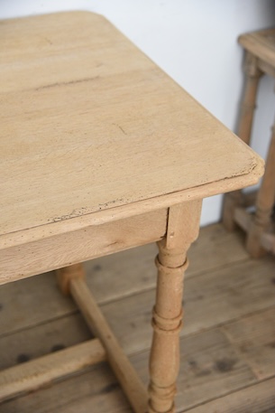 アンティーク　ドロワーテーブル　剥離　フレンチ　デスク