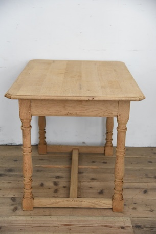 アンティーク　ドロワーテーブル　剥離　フレンチ　デスク