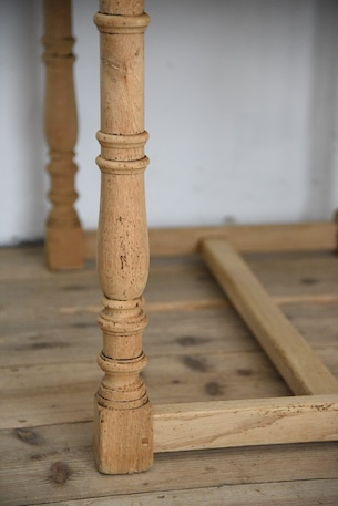 アンティーク　ドロワーテーブル　剥離　フレンチ　デスク