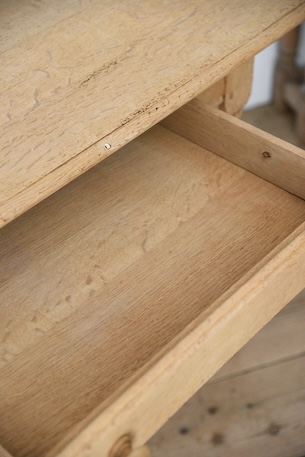 アンティーク　ドロワーテーブル　剥離　フレンチ　デスク