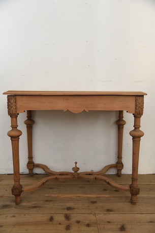 アンティーク　フレンチ　剥離　テーブル　デスク　ディスプレイ