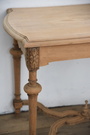 アンティーク　フレンチ　剥離　テーブル　デスク　ディスプレイ