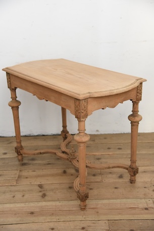 アンティーク　フレンチ　剥離　テーブル　デスク　ディスプレイ