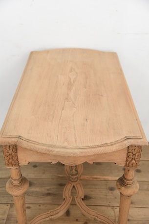 アンティーク　フレンチ　剥離　テーブル　デスク　ディスプレイ