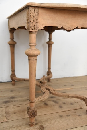 アンティーク　フレンチ　剥離　テーブル　デスク　ディスプレイ