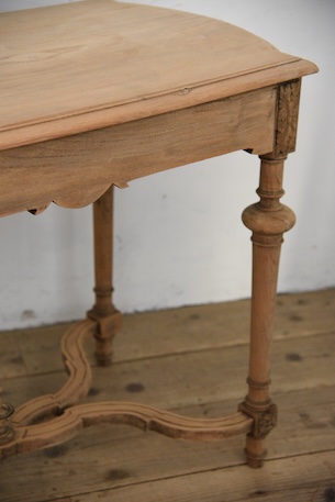 アンティーク　フレンチ　剥離　テーブル　デスク　ディスプレイ