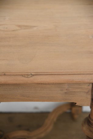 アンティーク　フレンチ　剥離　テーブル　デスク　ディスプレイ