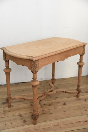 アンティーク　フレンチ　剥離　テーブル　デスク　ディスプレイ