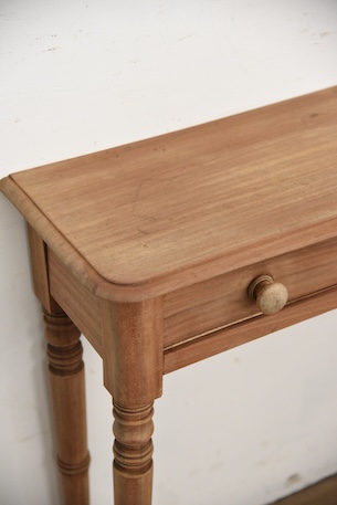 アンティーク　コンソール　ドロワーテーブル　剥離　フレンチ　イギリス