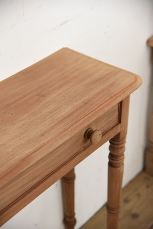 アンティーク　コンソール　ドロワーテーブル　剥離　フレンチ　イギリス