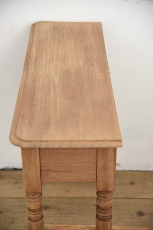 アンティーク　コンソール　ドロワーテーブル　剥離　フレンチ　イギリス