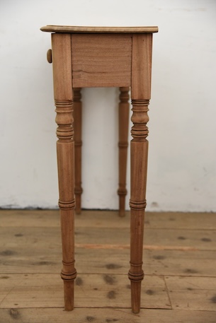 アンティーク　コンソール　ドロワーテーブル　剥離　フレンチ　イギリス