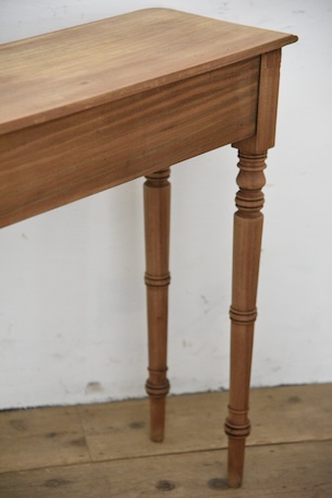 アンティーク　コンソール　ドロワーテーブル　剥離　フレンチ　イギリス