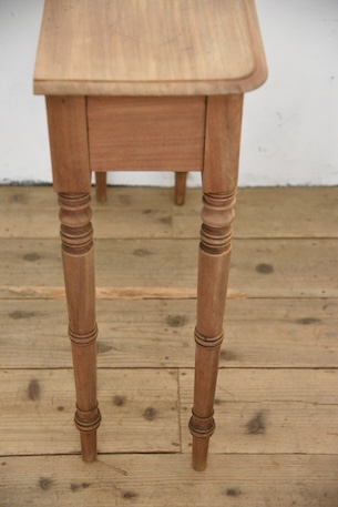 アンティーク　コンソール　ドロワーテーブル　剥離　フレンチ　イギリス