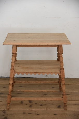 アンティーク　サイドテーブル　剥離　飾り台　フレンチ