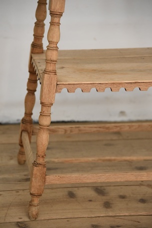 アンティーク　サイドテーブル　剥離　飾り台　フレンチ