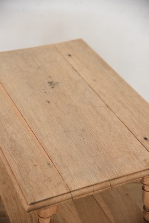 アンティーク　サイドテーブル　剥離　飾り台　フレンチ