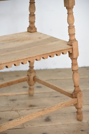 アンティーク　サイドテーブル　剥離　飾り台　フレンチ