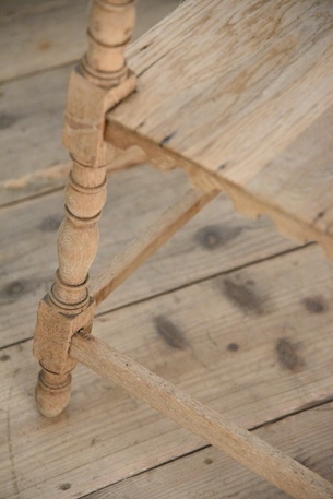 アンティーク　サイドテーブル　剥離　飾り台　フレンチ