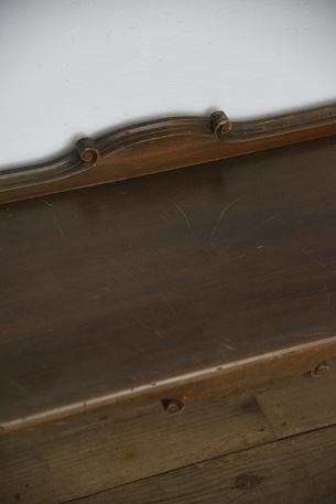 アンティーク　ベンチ　フレンチ　チャーチベンチ