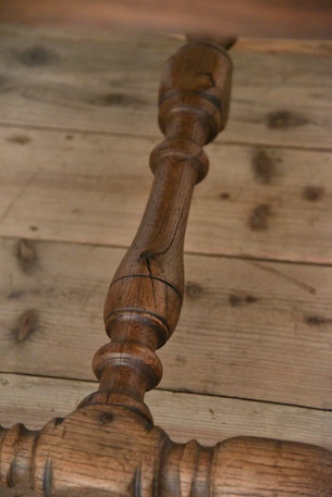 アンティーク　ダイニングテーブル　フレンチ　4人掛け　ディスプレイ