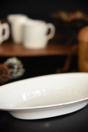 アンティーク　　クレイユモントロー　　皿　　陶器　　プレート