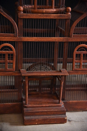 アンティーク　　鳥かご　　バードゲージ　　フランス