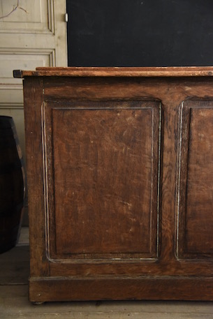 アンティーク　フレンチ　木製　カウンター　ショップカウンター