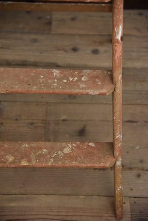 アンティーク　ラダー　木製