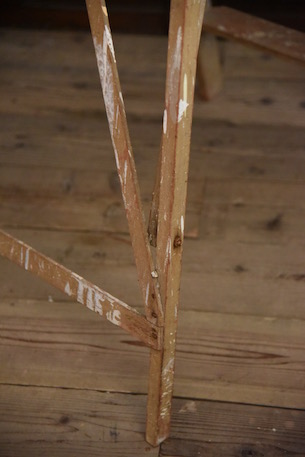 アンティーク　ラダー　木製