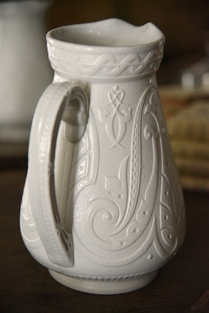 アンティーク　イギリス　陶器ジャグ