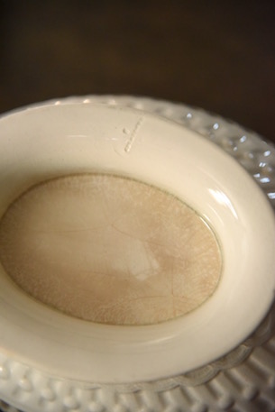 アンティーク　　深皿　　プレート　　陶器　　フランス